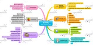 Mindmap plaatje bij deel 1 succesvol vergaderen