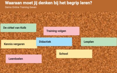 Hoe kun je Padlet gebruiken in online trainingen?