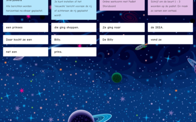 Er was eens – creatieve online werkvorm met Padlet